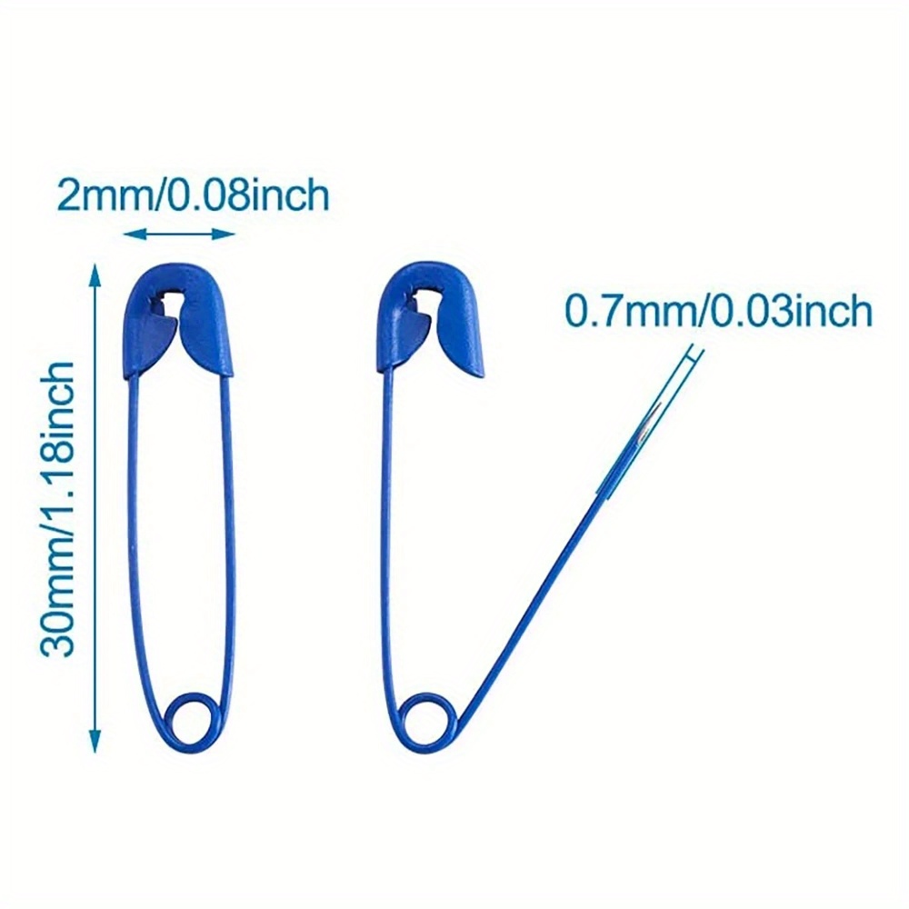 Safety Pins Metal Silvery Sewing Pins Set for Crafting